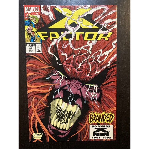 X-FACTOR: No. 84, 86, & 89. Includes 2 Trading Cards Marvel Comics (1992-93) - Picture 6 of 14